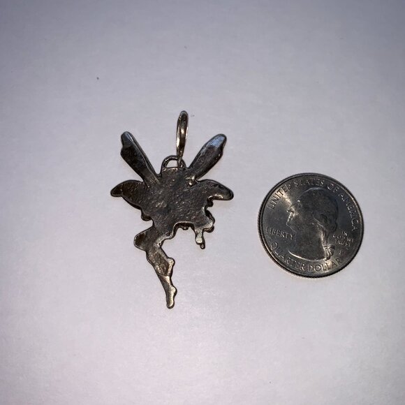 Sterling Silver Fairy Pendant - Picture 9 of 15